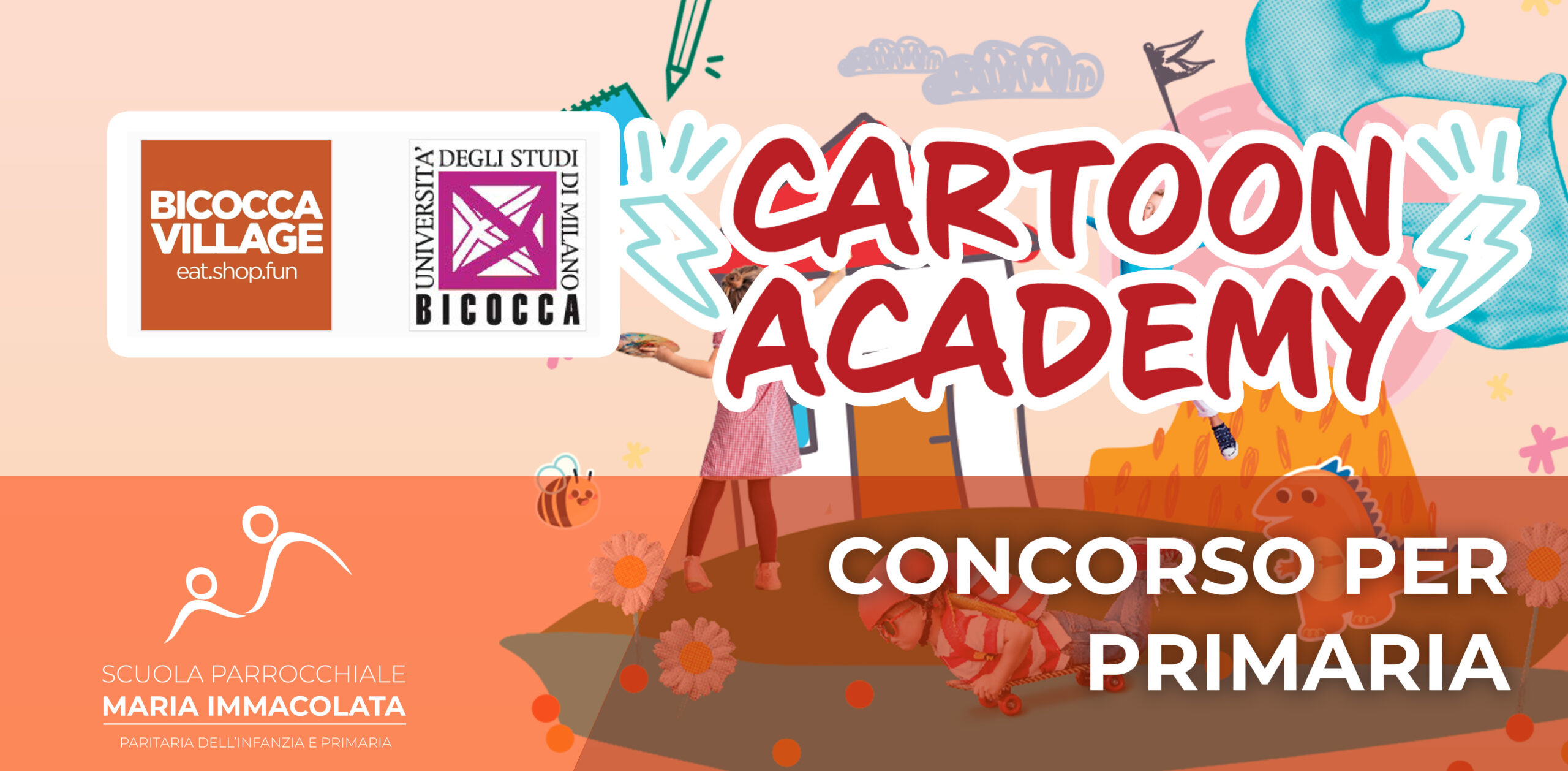 La nostra Scuola Primaria ha partecipato a Cartoon Academy 2024