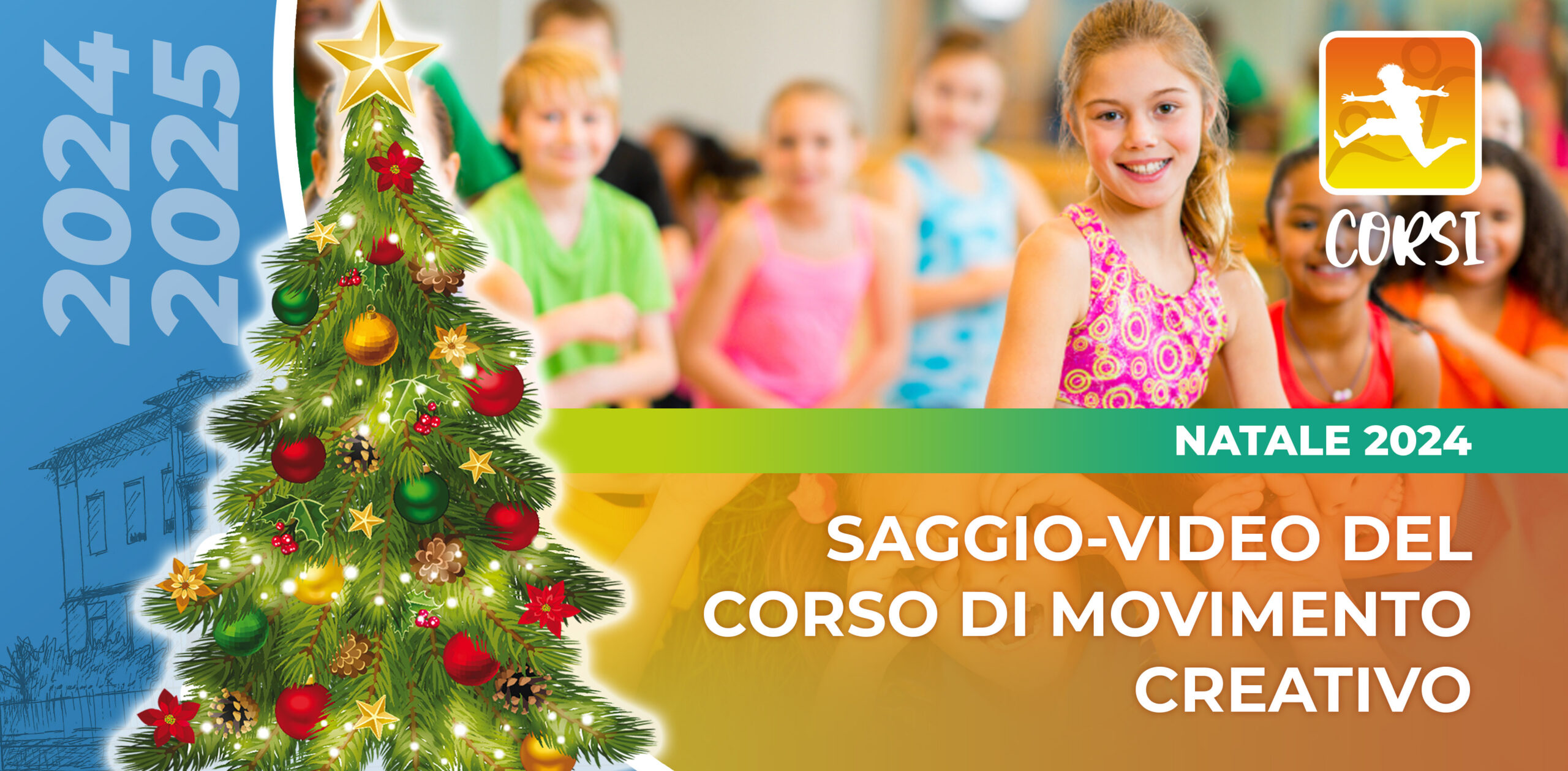 Video-auguri di Natale per il Corso di Movimento creativo