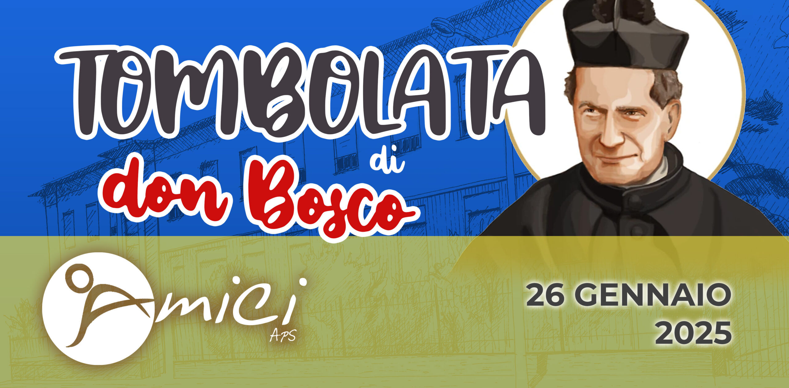 Tombolata, apericena e concerto di Don Bosco 2025